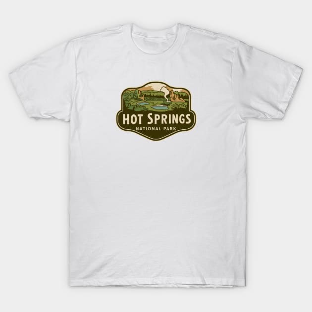 Arkansas's Treasure Hot Springs National Park T-Shirt by Perspektiva